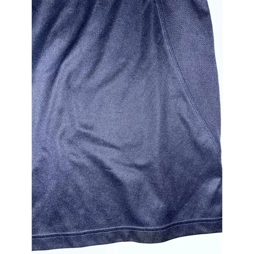 Vintage Nike Center Swoosh Shirt Men’s Large Embroidered Blue White‎ Y2K RARE